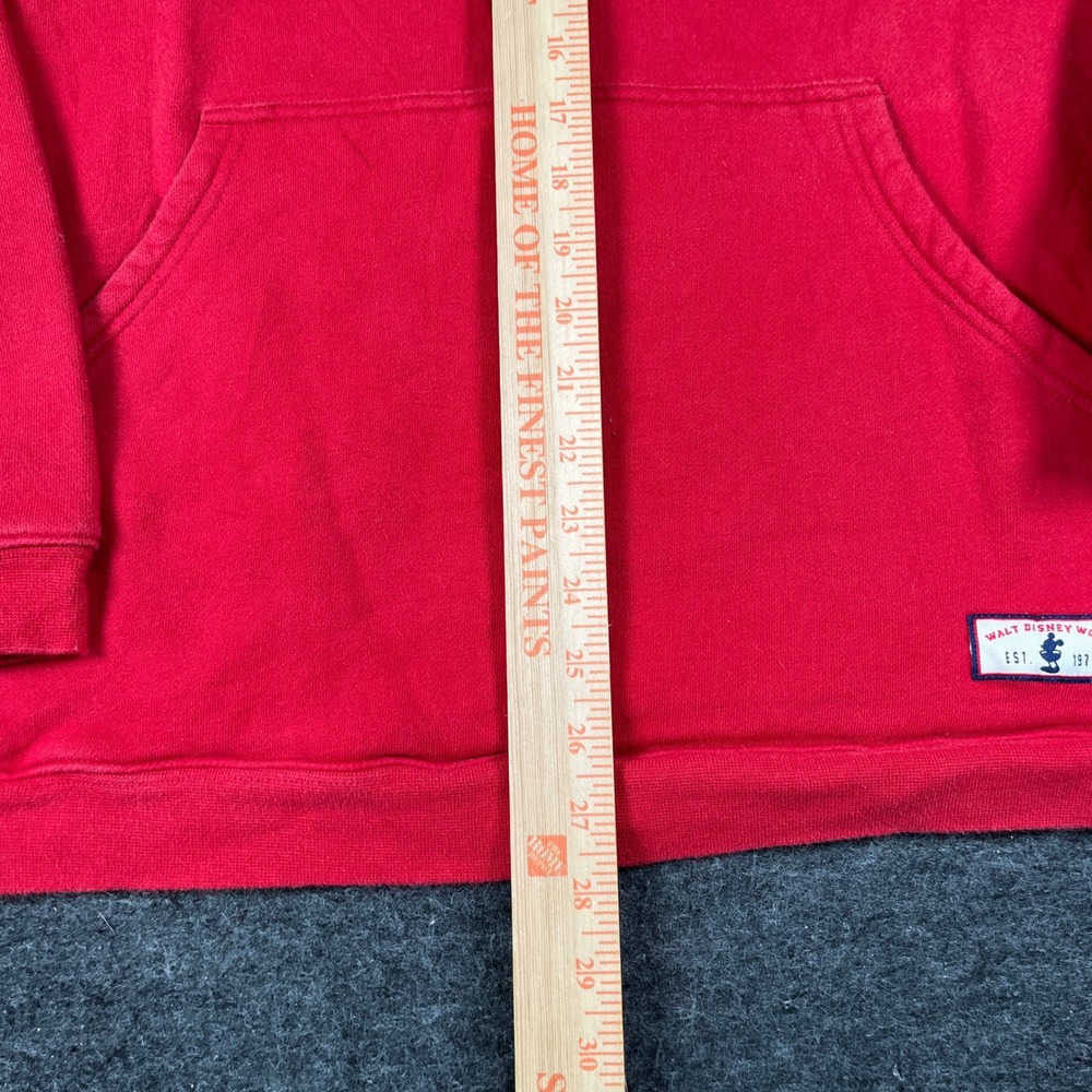 Walt Disney World Mickey Mouse Hoodie Red XXXL Embroidered Established 1971 - Picture 2 of 8